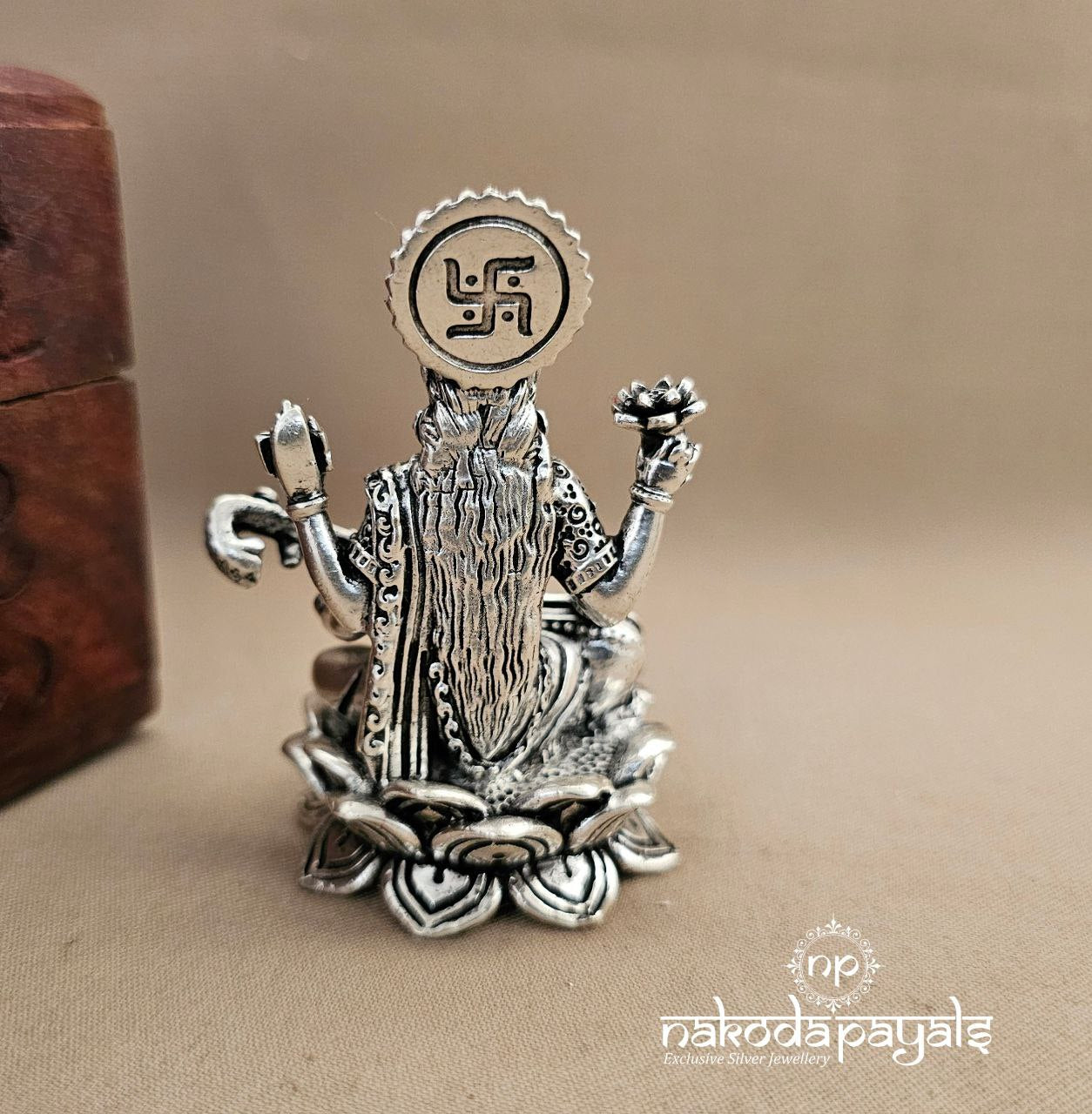 Solid Saraswati Idol (Aa2454)