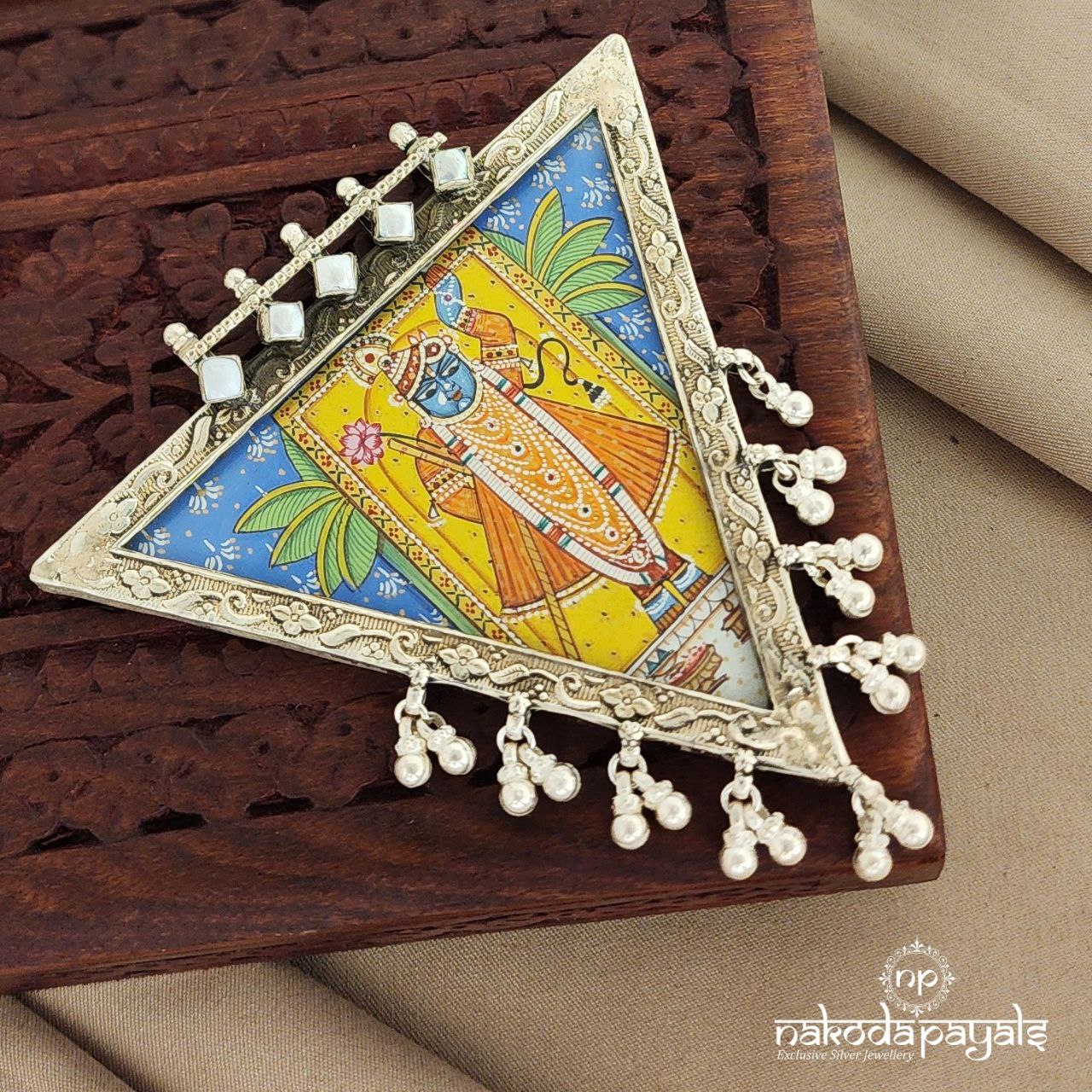 Krishna Painted Pendant (P2190)