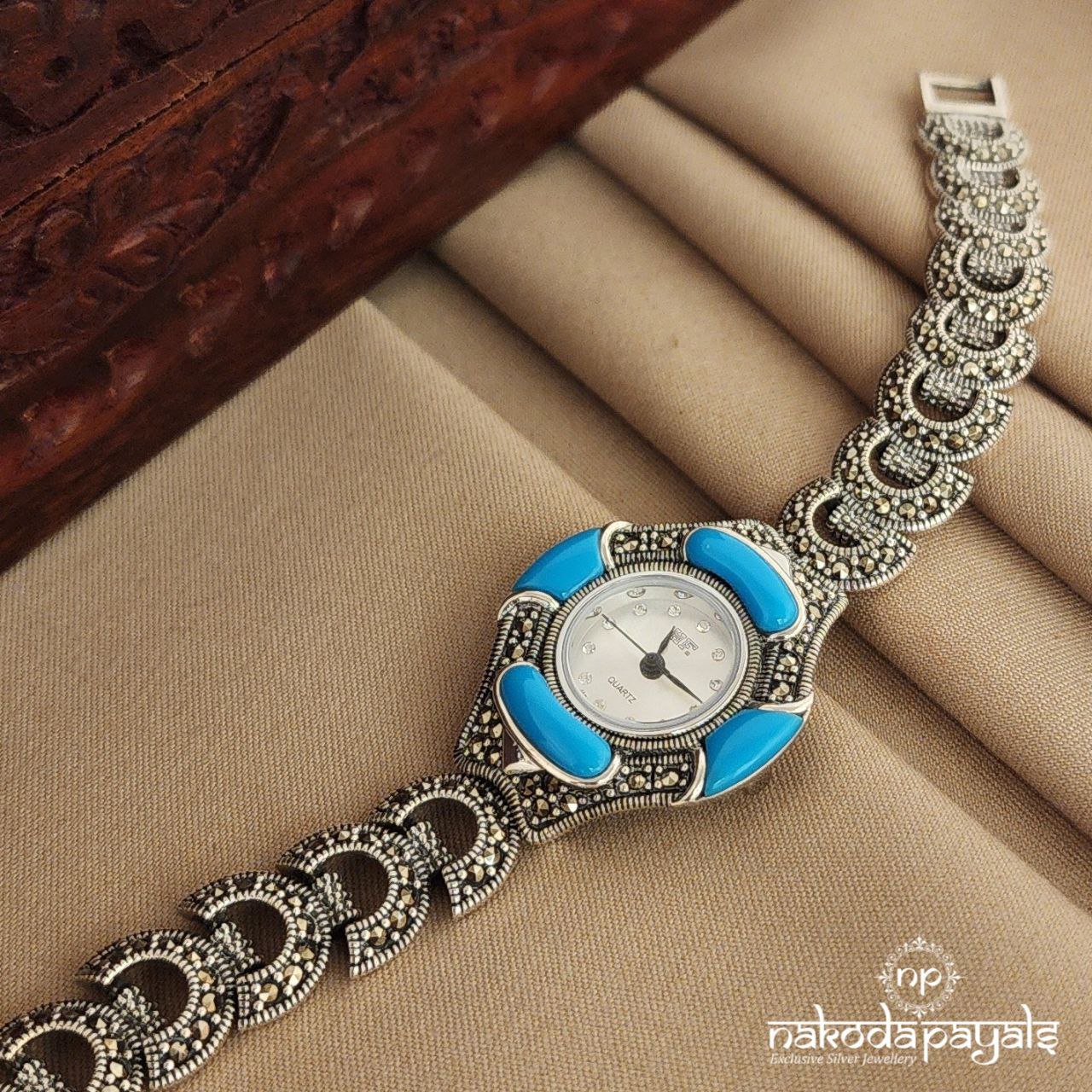 Gorgeous Marcasite Watch (W0122)