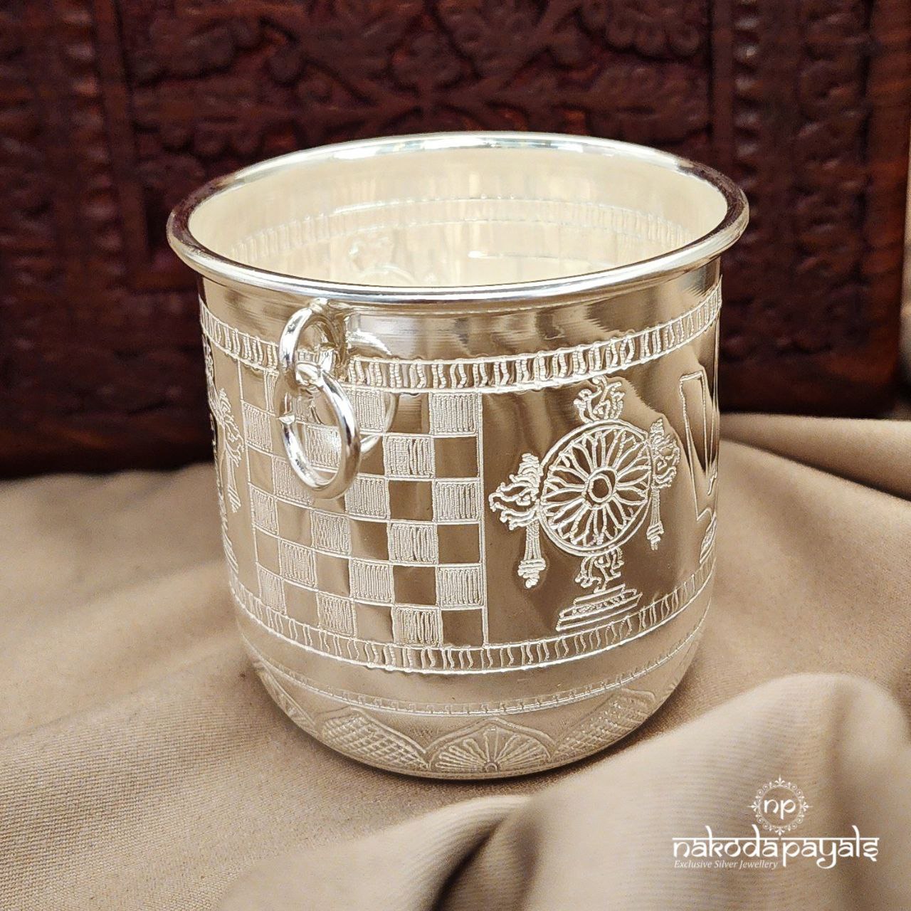 Shankuchakra carved Prasadam Bowls (Aa1113)