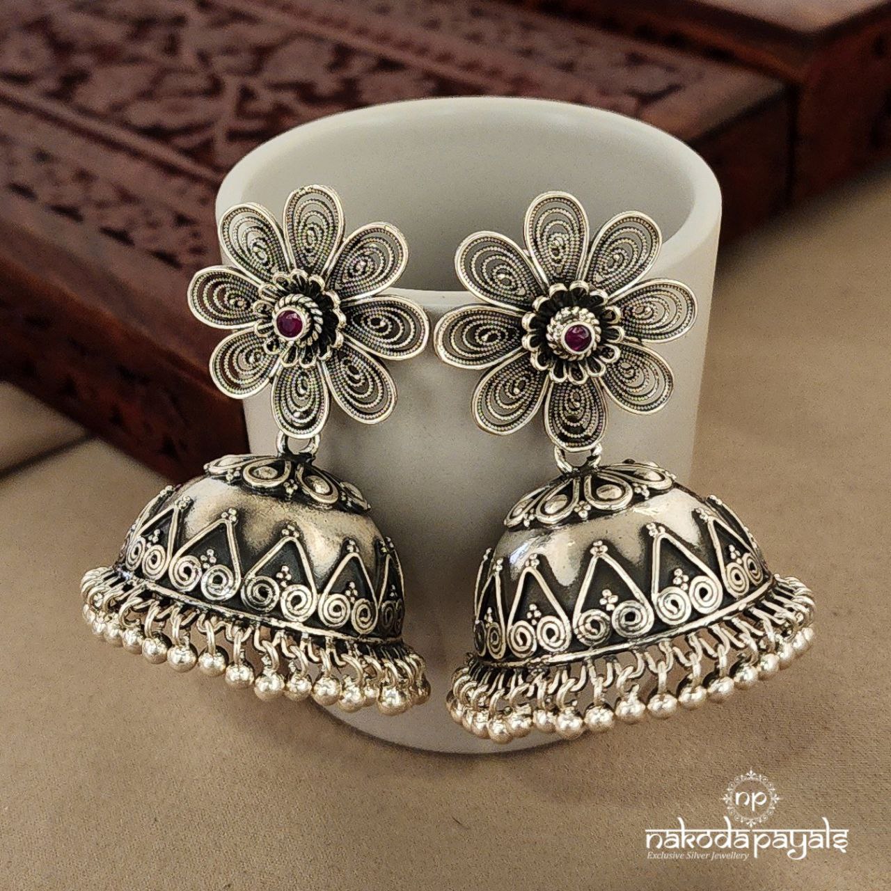 Floral Gorgeous Jhumka (J5523)