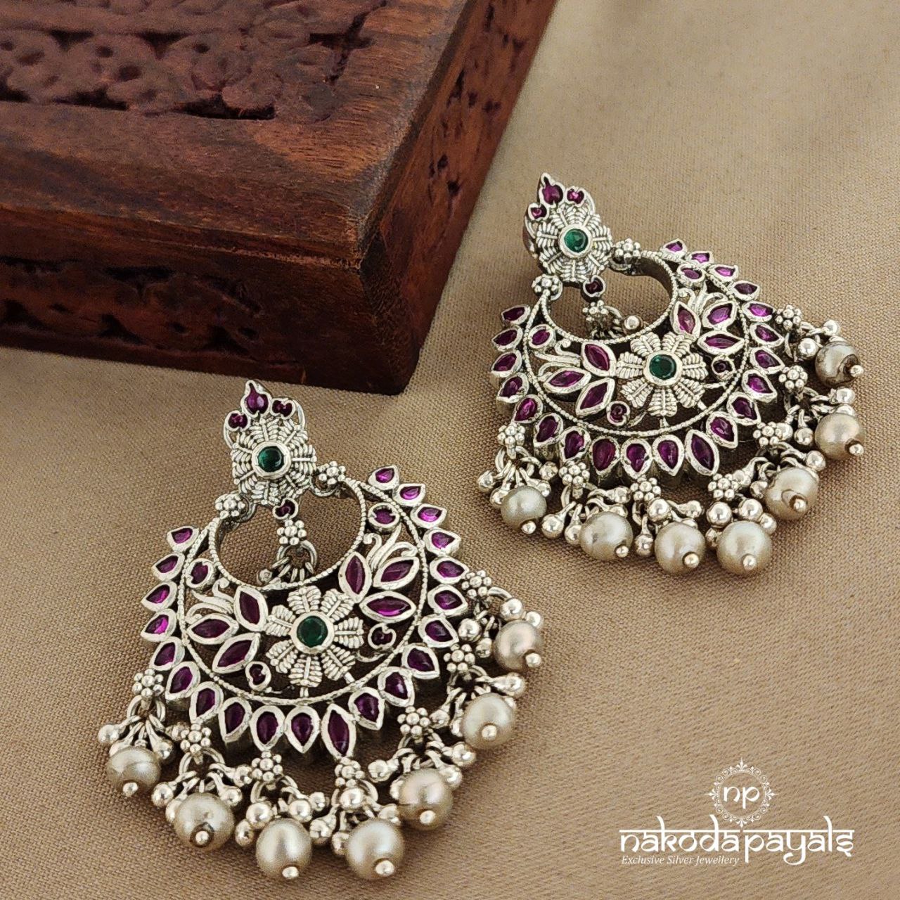 Gorgeous Floral Chandbali (C7694)
