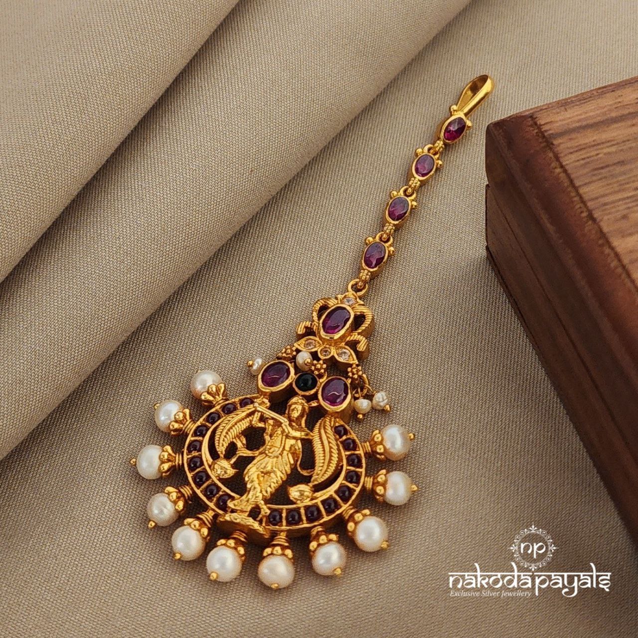Krishna Gorgeous Maang Tikka (Gm0818) – Nakoda Payals