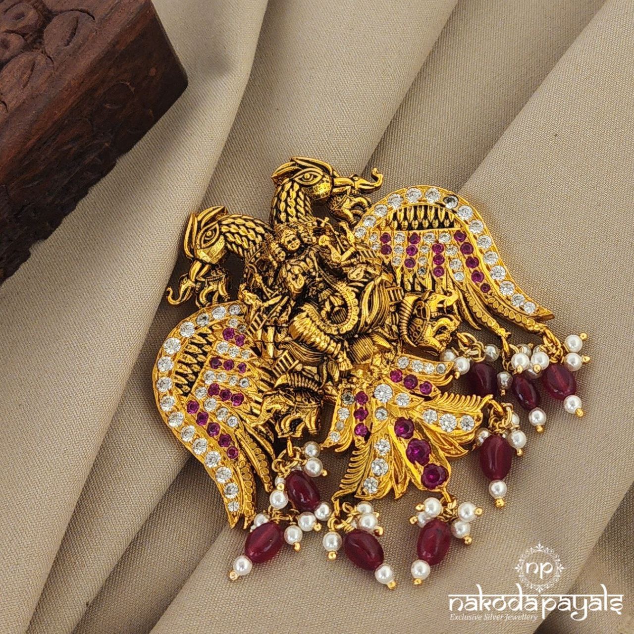 Gandaberunda with Lakshmi Pendant (Gp1715)