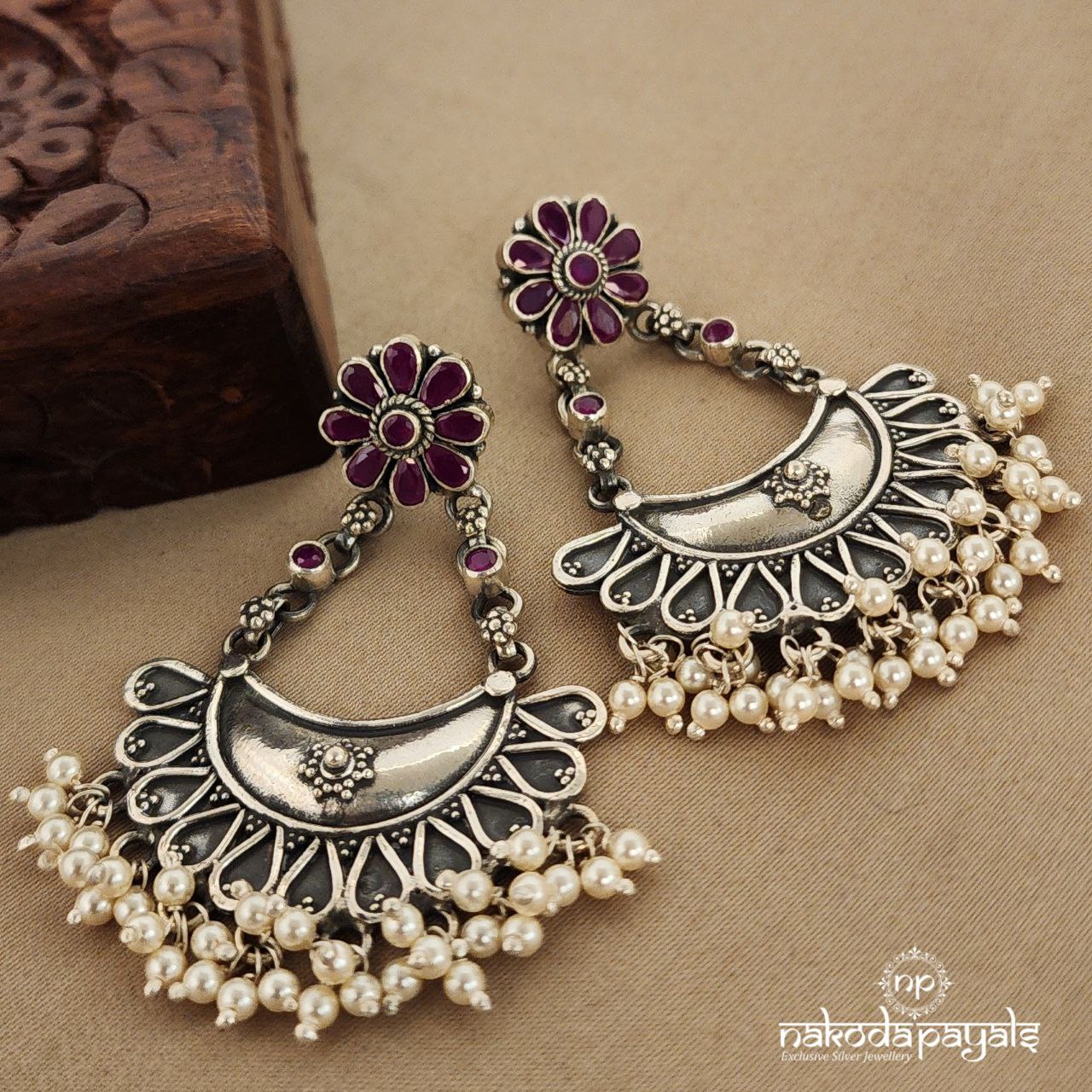 Gorgeous Floral Chandbali (C7752)