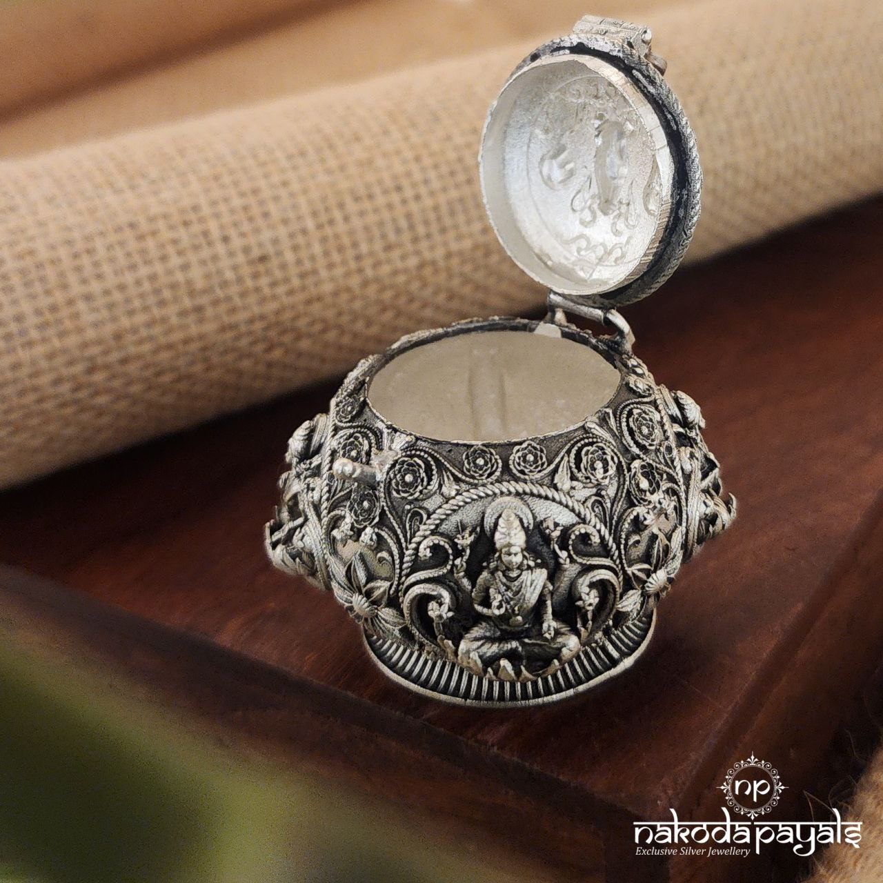 Venkateshwara Lakshmi Kumkum Box (Aa0912)