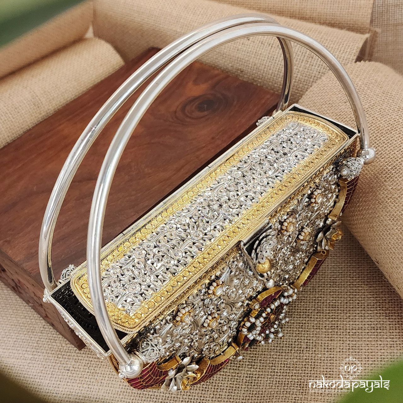 Half Moin KundanHandbag (Esa184)