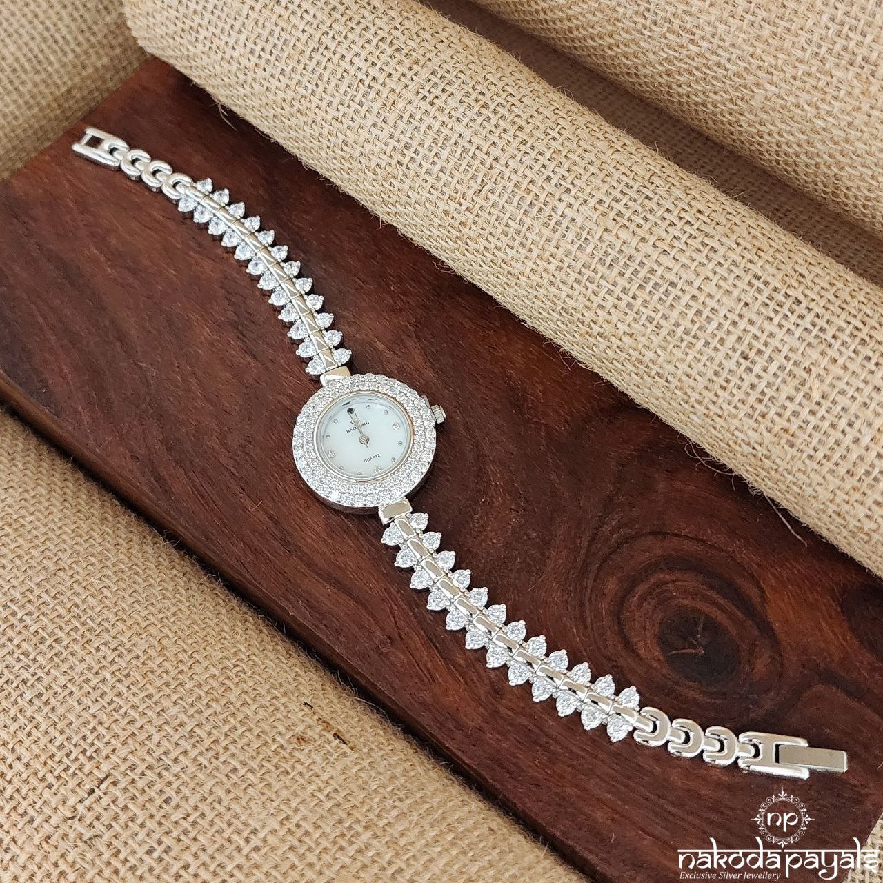 Zaggy Zircon Chain Watch (W0175)