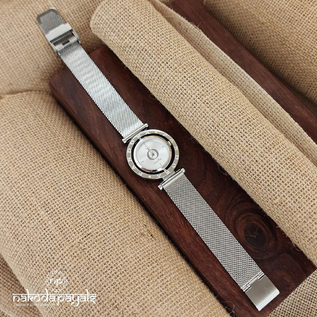 Reversible Dial Flat Chain Watch (W0186)