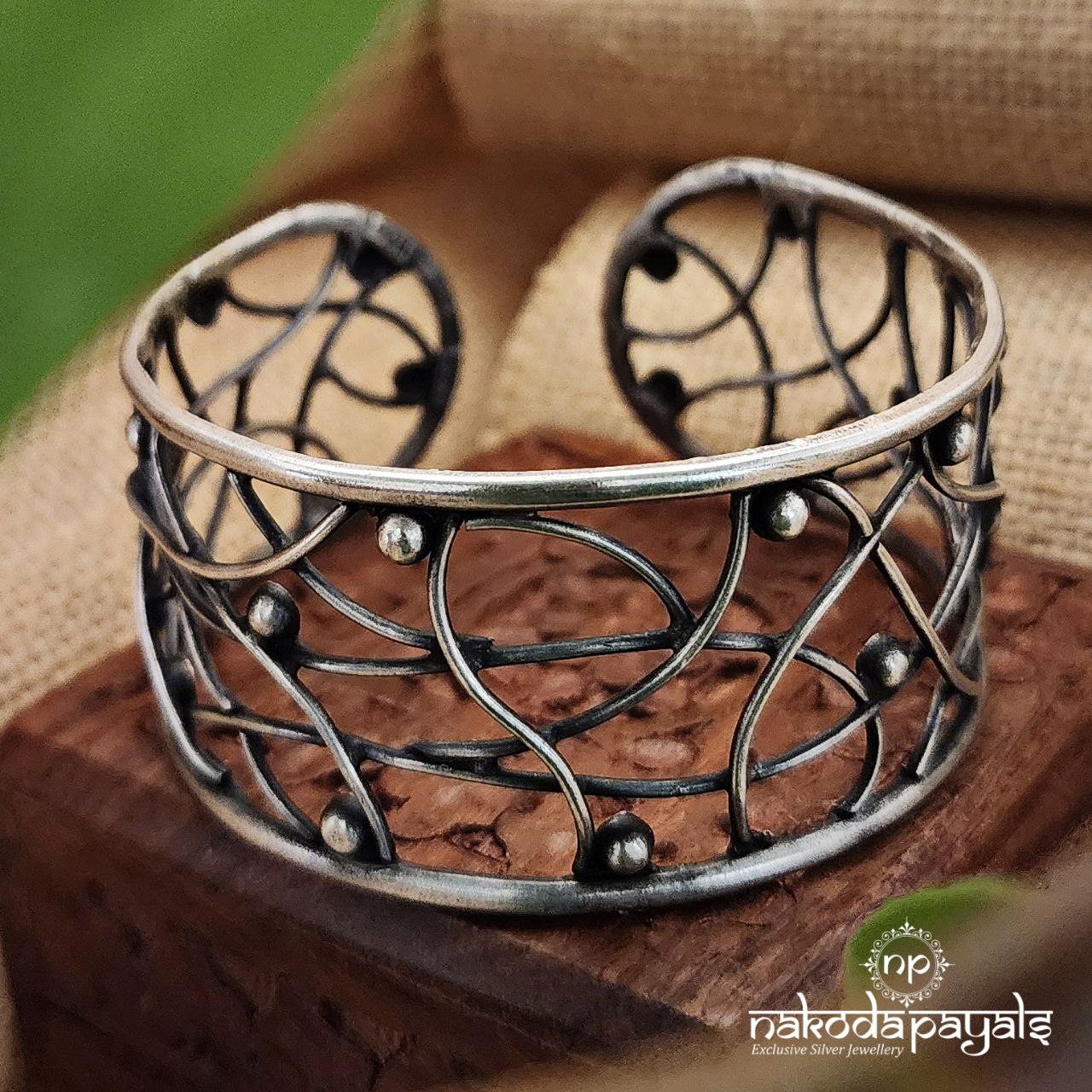 Dark Antique Cuff Kada (K4913)