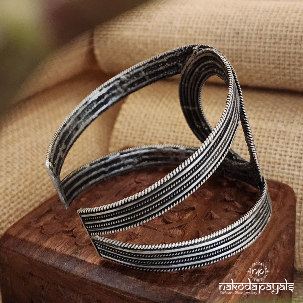 Broad Double Link Cufff Kada (K4925)