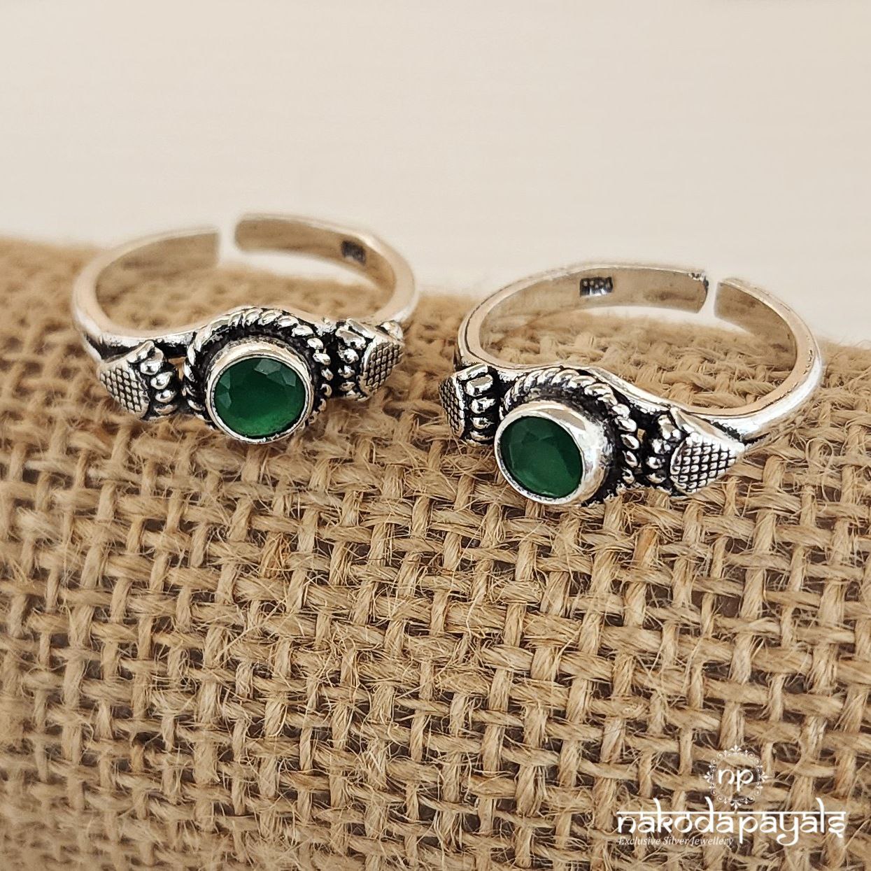 Round Emerald Toerings (T4154)