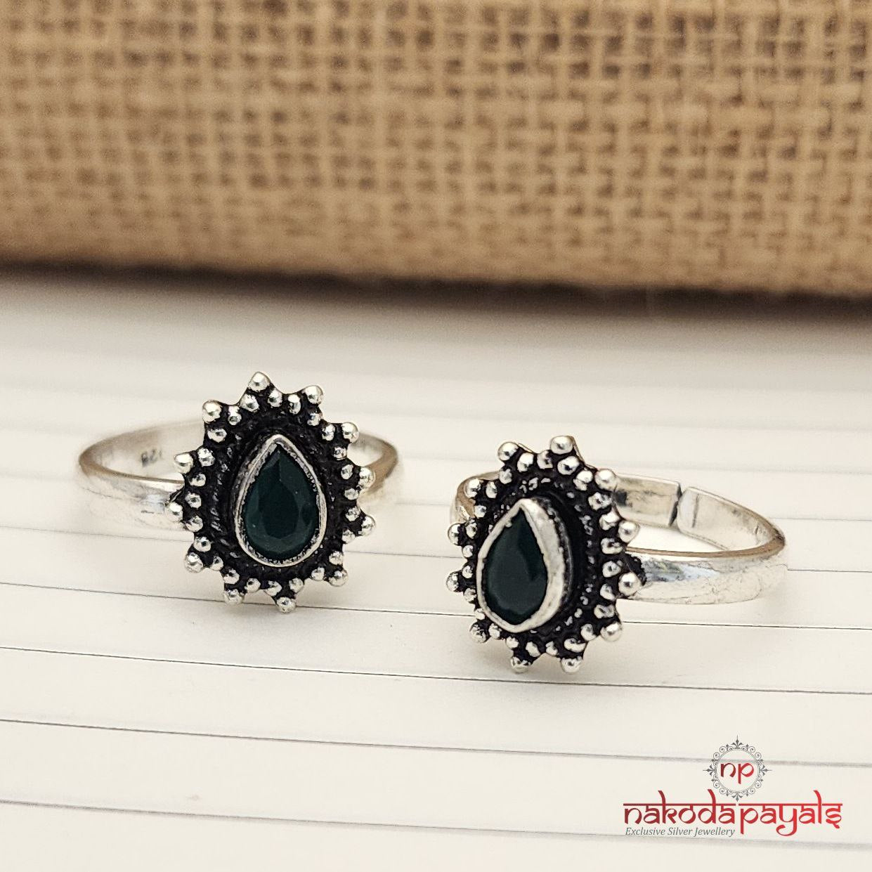 Green Drop Toerings (T4159)