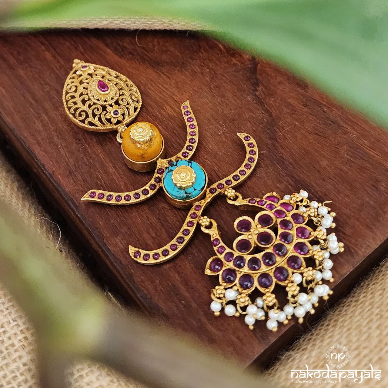 Cutting Edge Leafy Pendant (Gp1823)