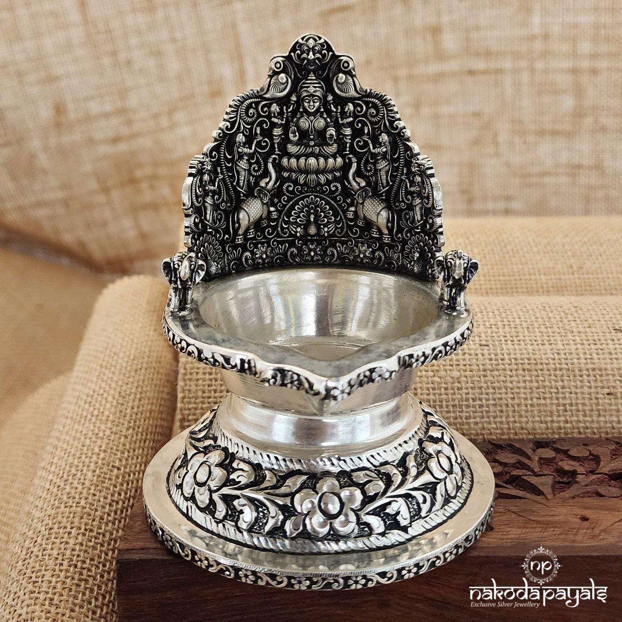 Twin Elephant Kamakshi Deepa (Aa1237)