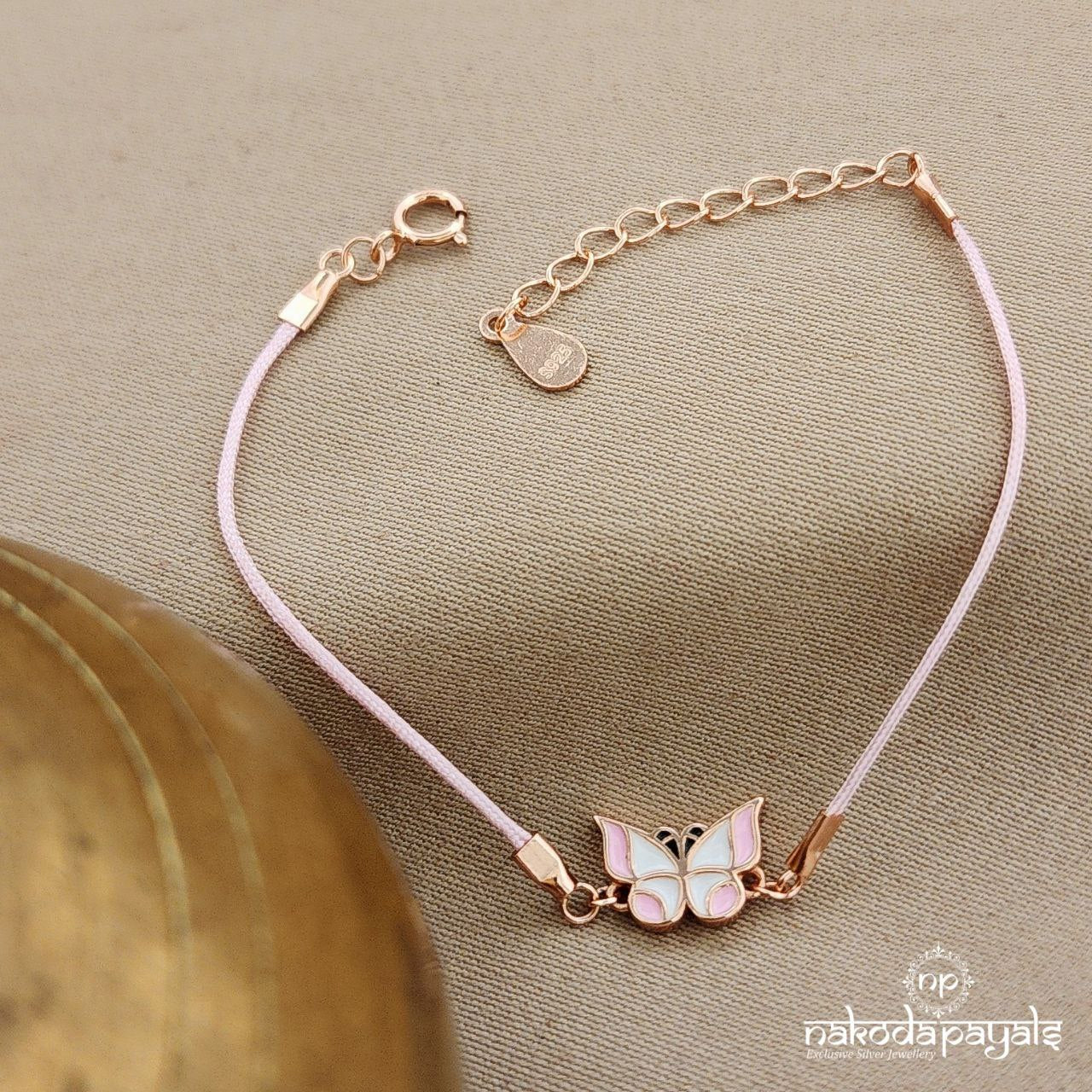 Butterfly Design Adjustable Kids Bracelet (Ka9334)
