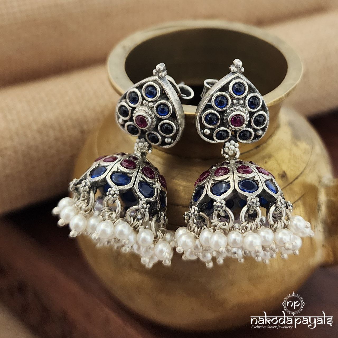 Pink/Blue Guttapusalu Jumka (J1200)