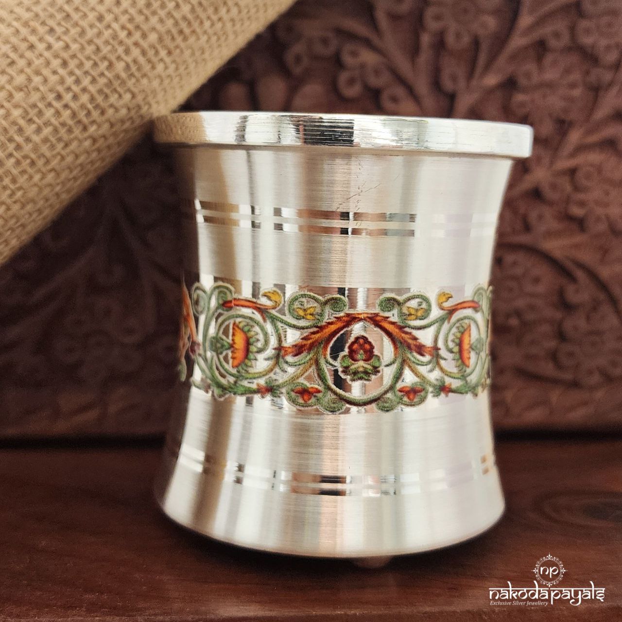 Floral Kesar Grace Glass (Aa1510)