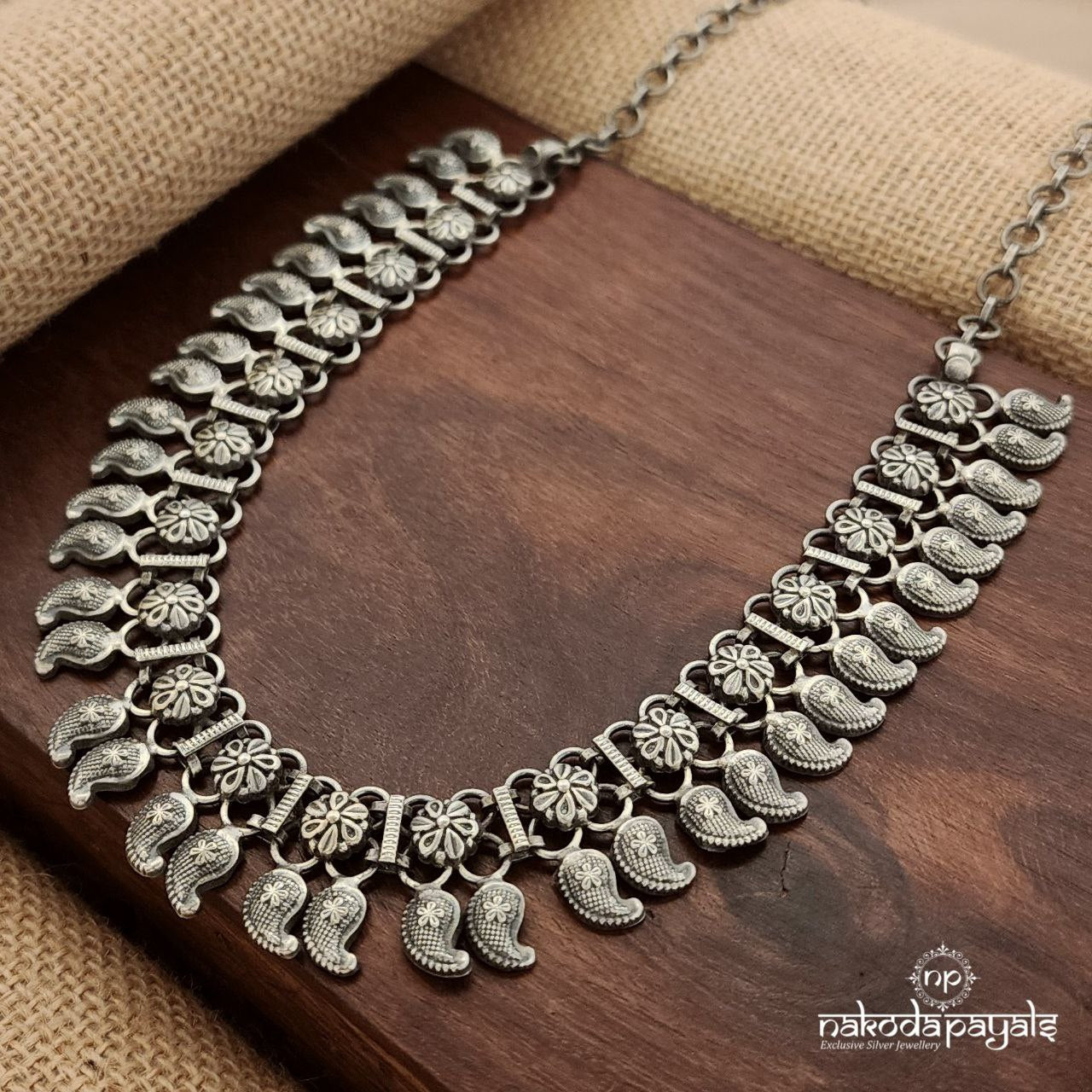 Floral Mango Neckpiece(N10860)