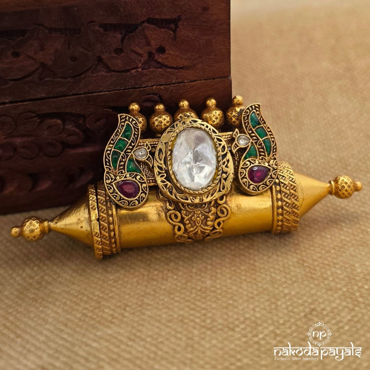 Tranquil Peacock Tabji Pendant (Gp2619)