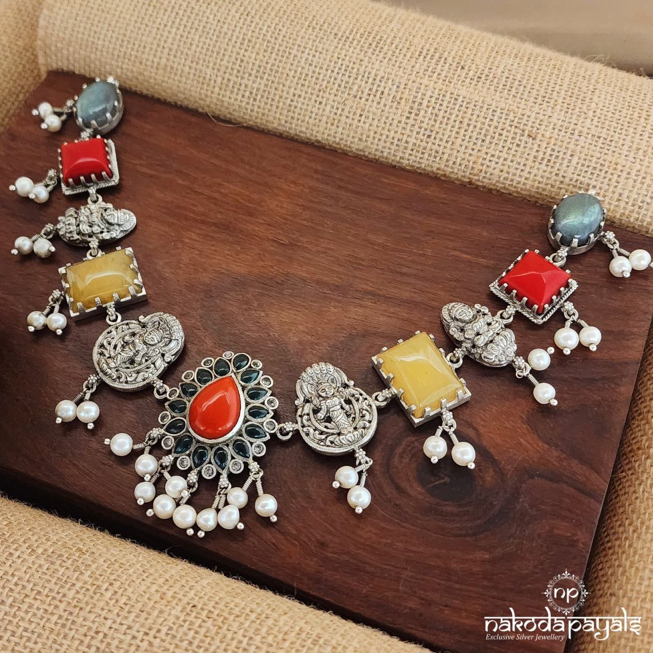 Coral Leaf Neckpiece (N10420)