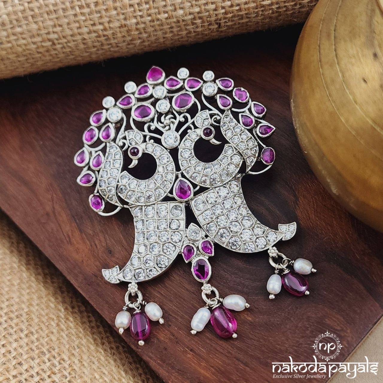 Puligoru Peacock Pendant (P2378)