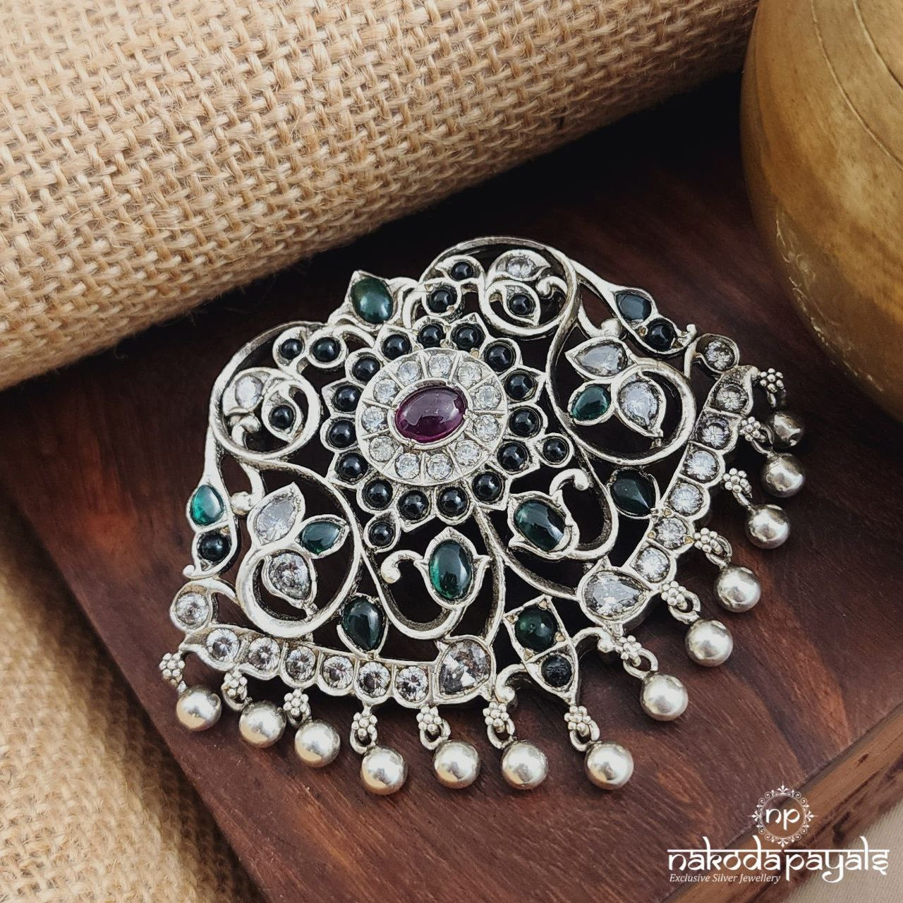 Grand Green Ball Drops Pendant (P2381)