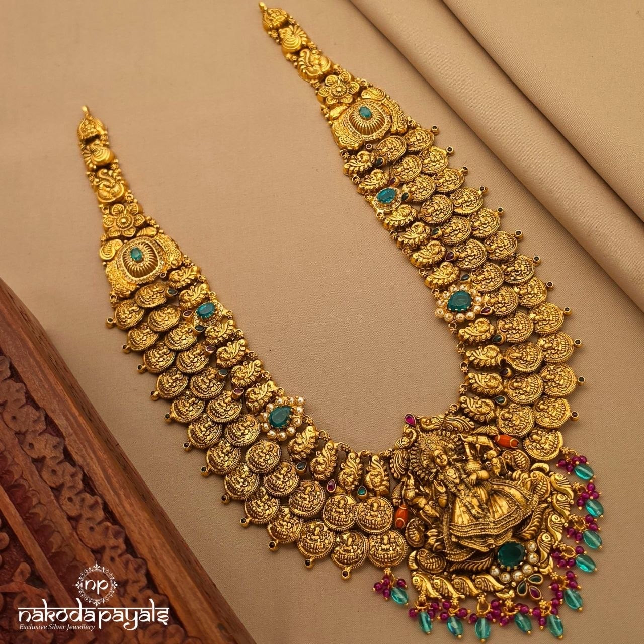 Aqua Drops Kasu Neckpiece (Gn10724)