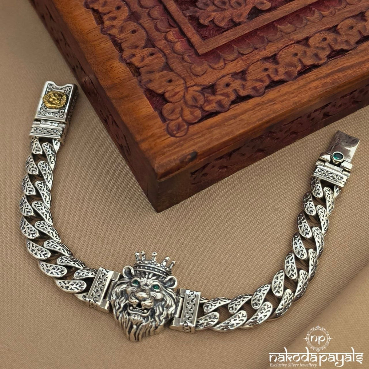 Lion The King Men’s Bracelet (Mc1193)