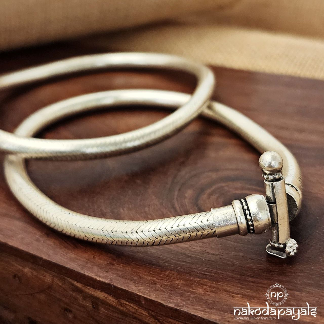 Hyderabadi Solid Round Anklets (A5814)
