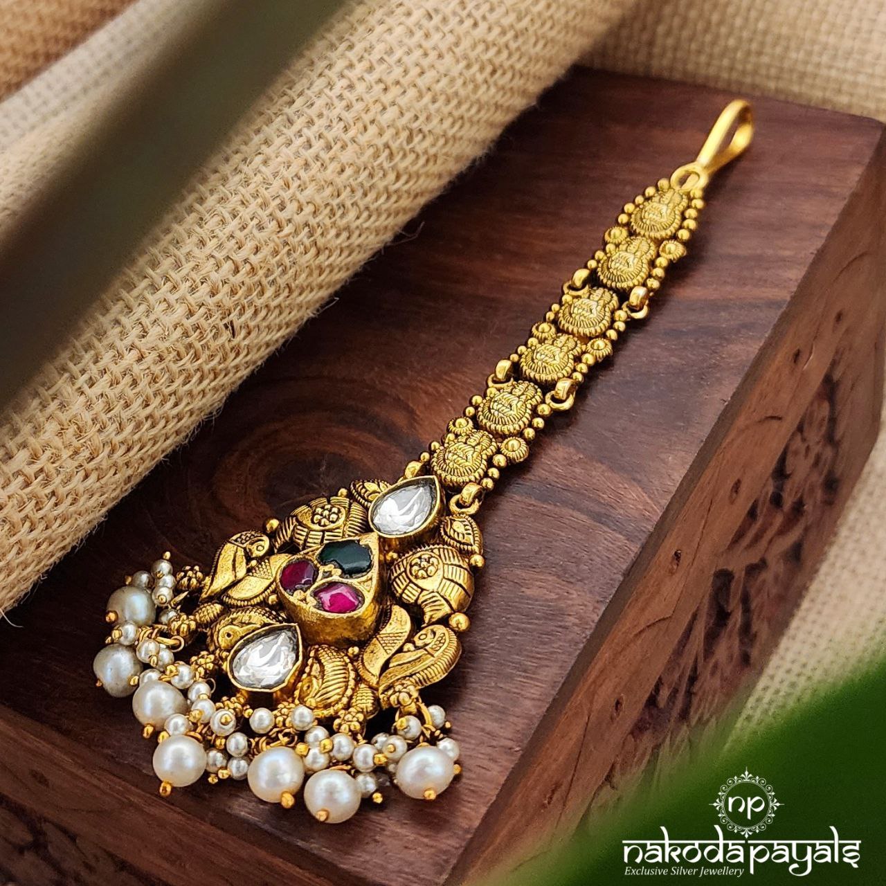 Gorgeous Lakshmi Kundan Maang Tika (Gm0883)