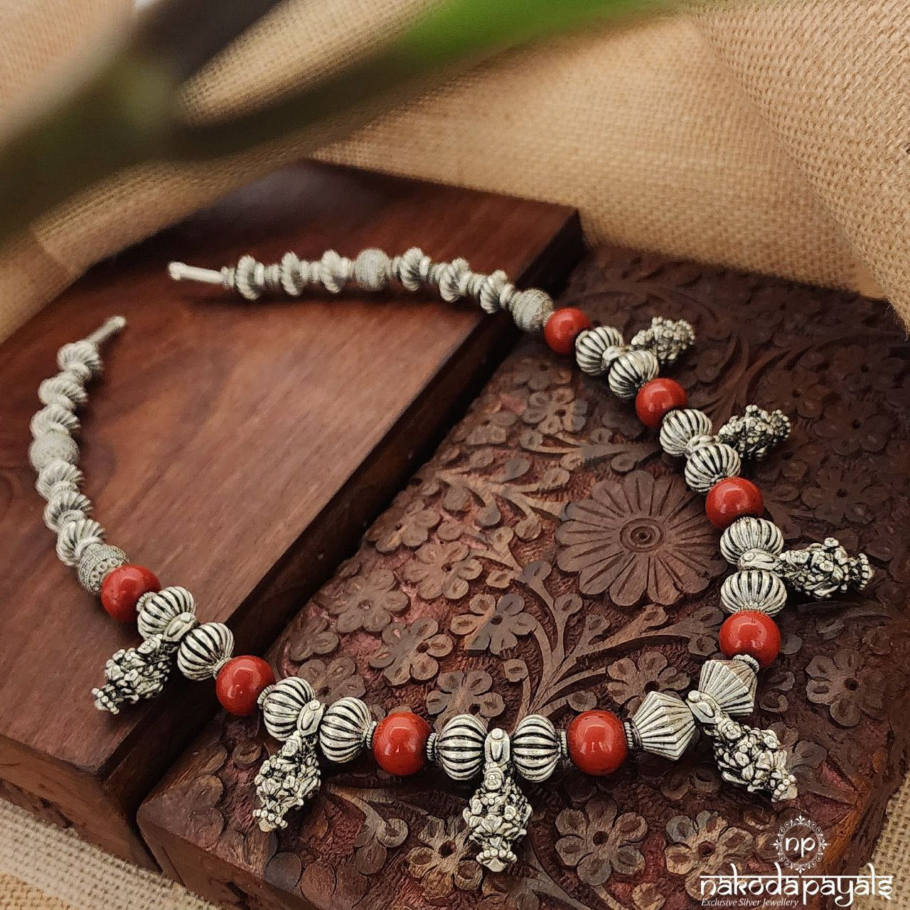 Coral Ball Neckpiece (N10032)