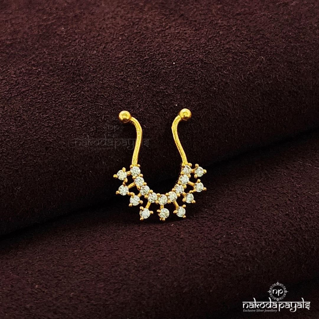 Pretty Sparkling Septum Ring (Np790)