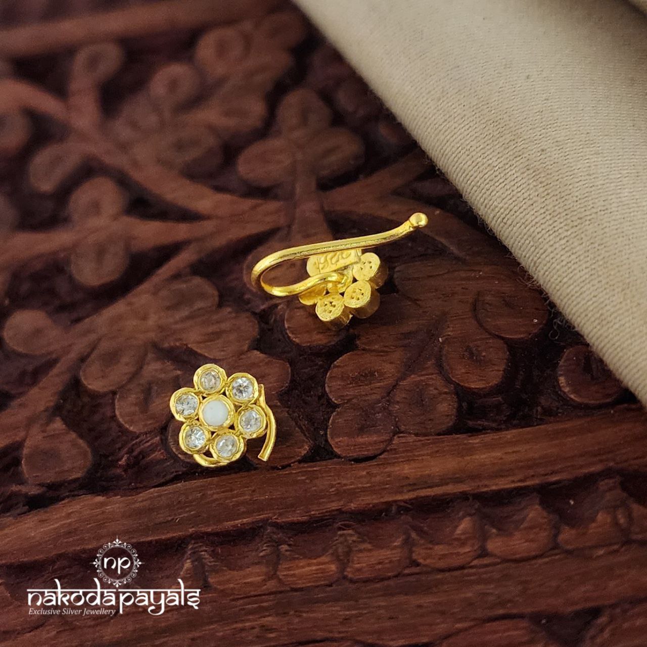 Pearl Flower Nosepin (NP0511)
