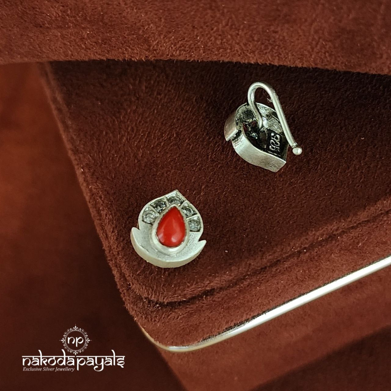 Coral Leafy Nosepin (NP0577)