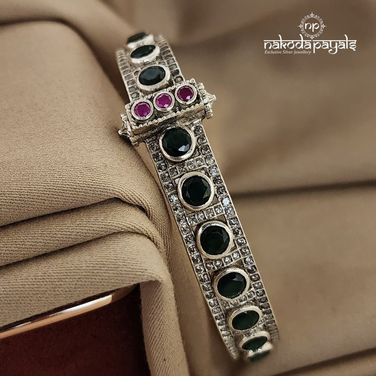 Green Openable Screw Kada Single (K3947)