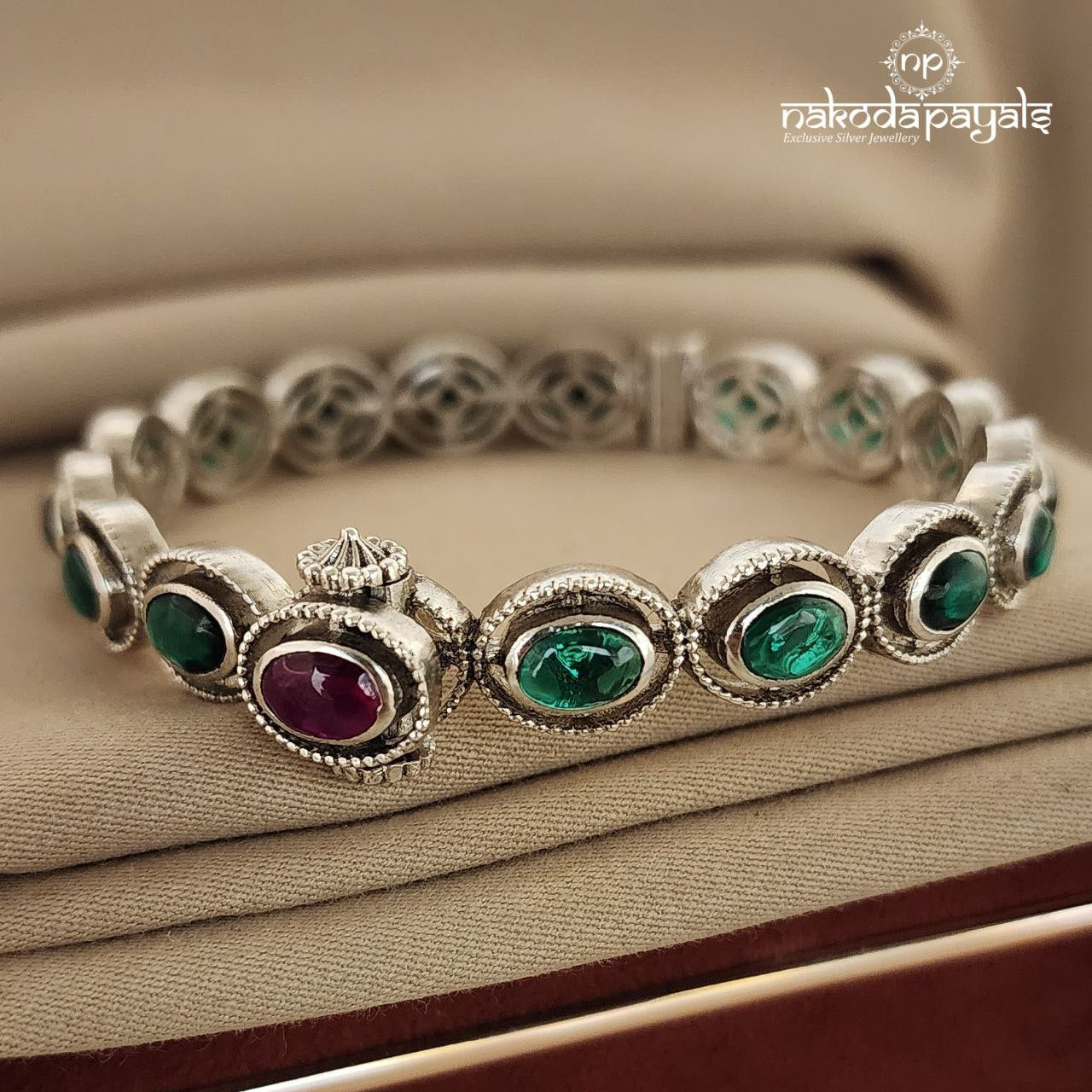 Green Openable Kada Single (K3955)