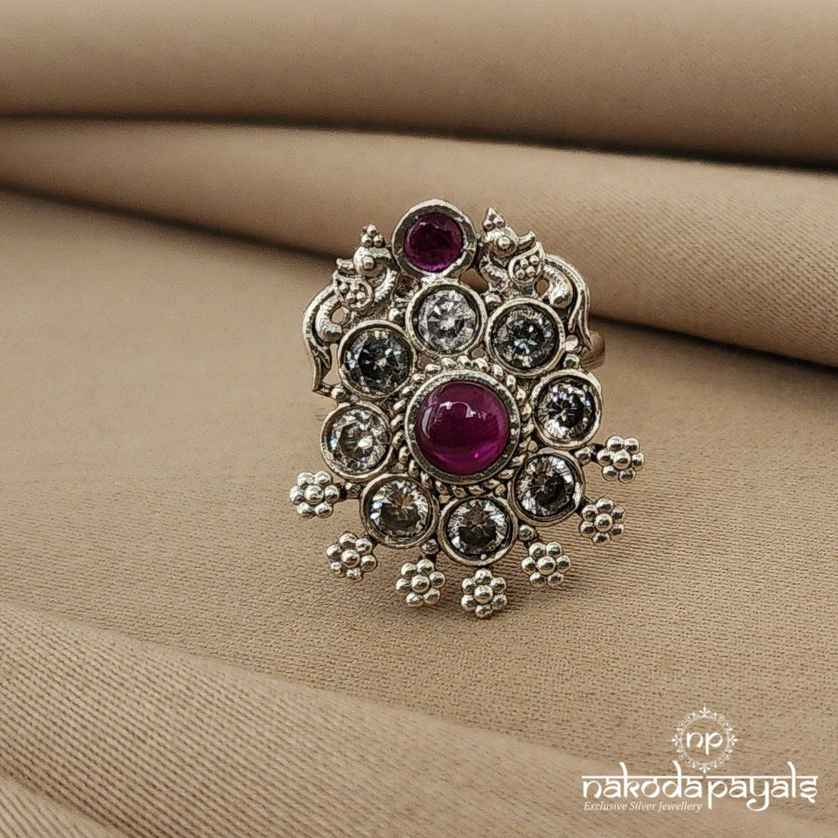 Flower Finger Ring (F2112)