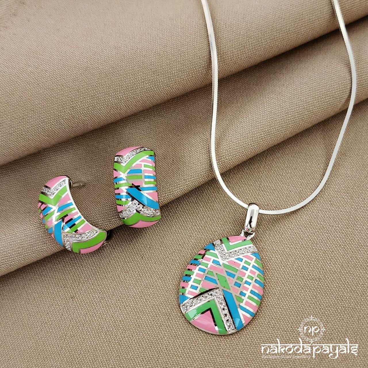 Streaked Pendant Set (St1812)