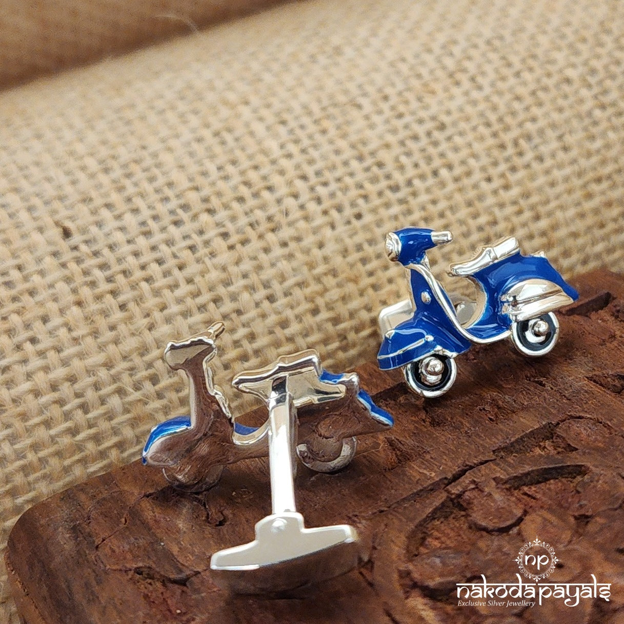 Vintage Scooter Blue (CF0185)