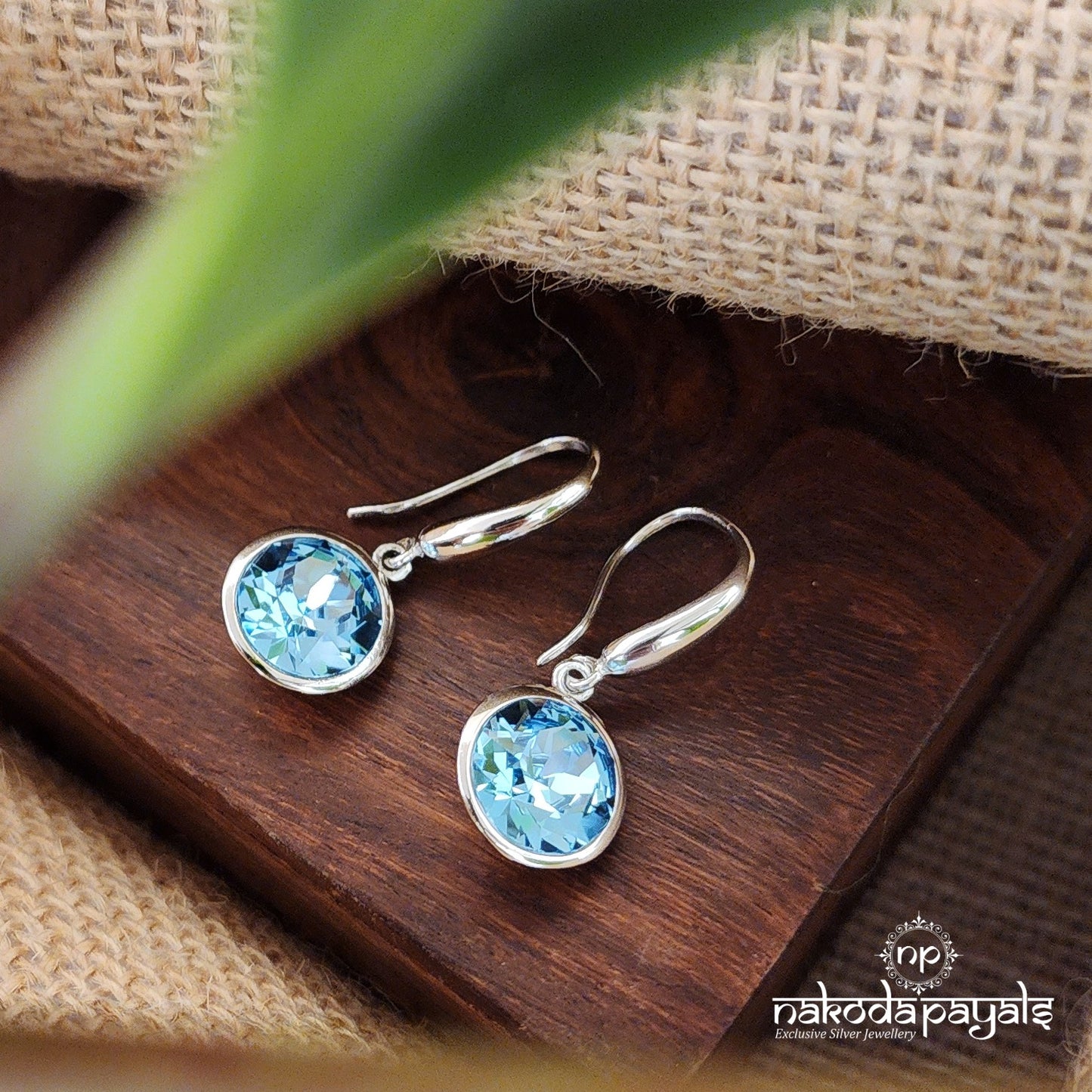 Aqua Round Drop (St2686)