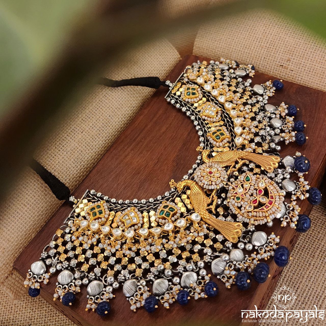Grand Bridal Peacock Kundan Neckpiece (N10113)