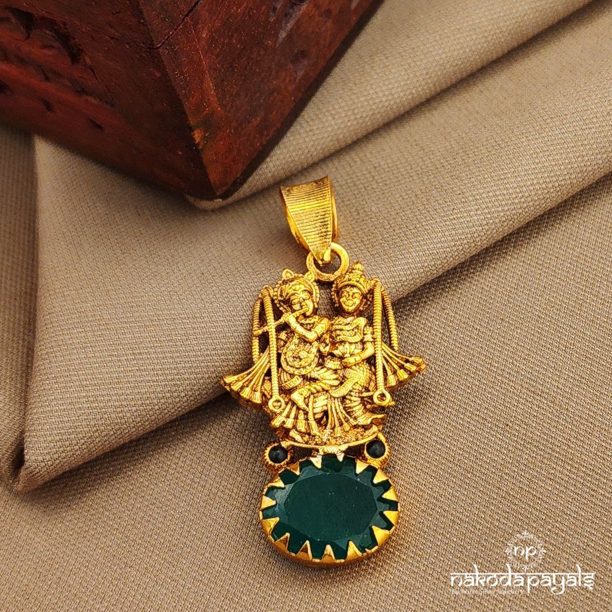 Green Radhakrishnan Pendant (Gp2171)