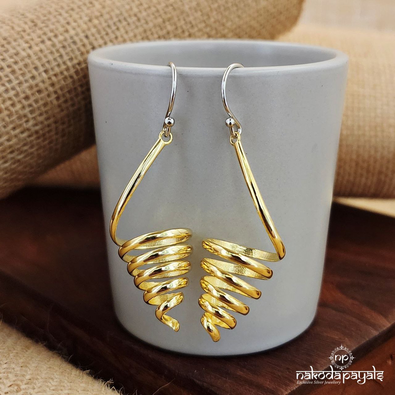 Trendy Spiral Dangling Hangings (St2912)