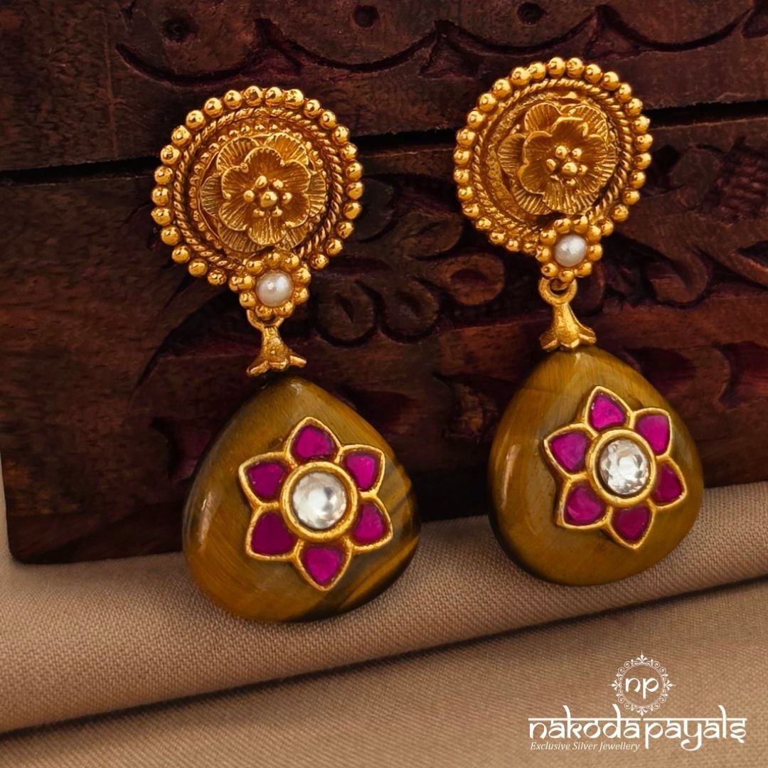 Exclusive Star Floral Chandbali (Ge11319)