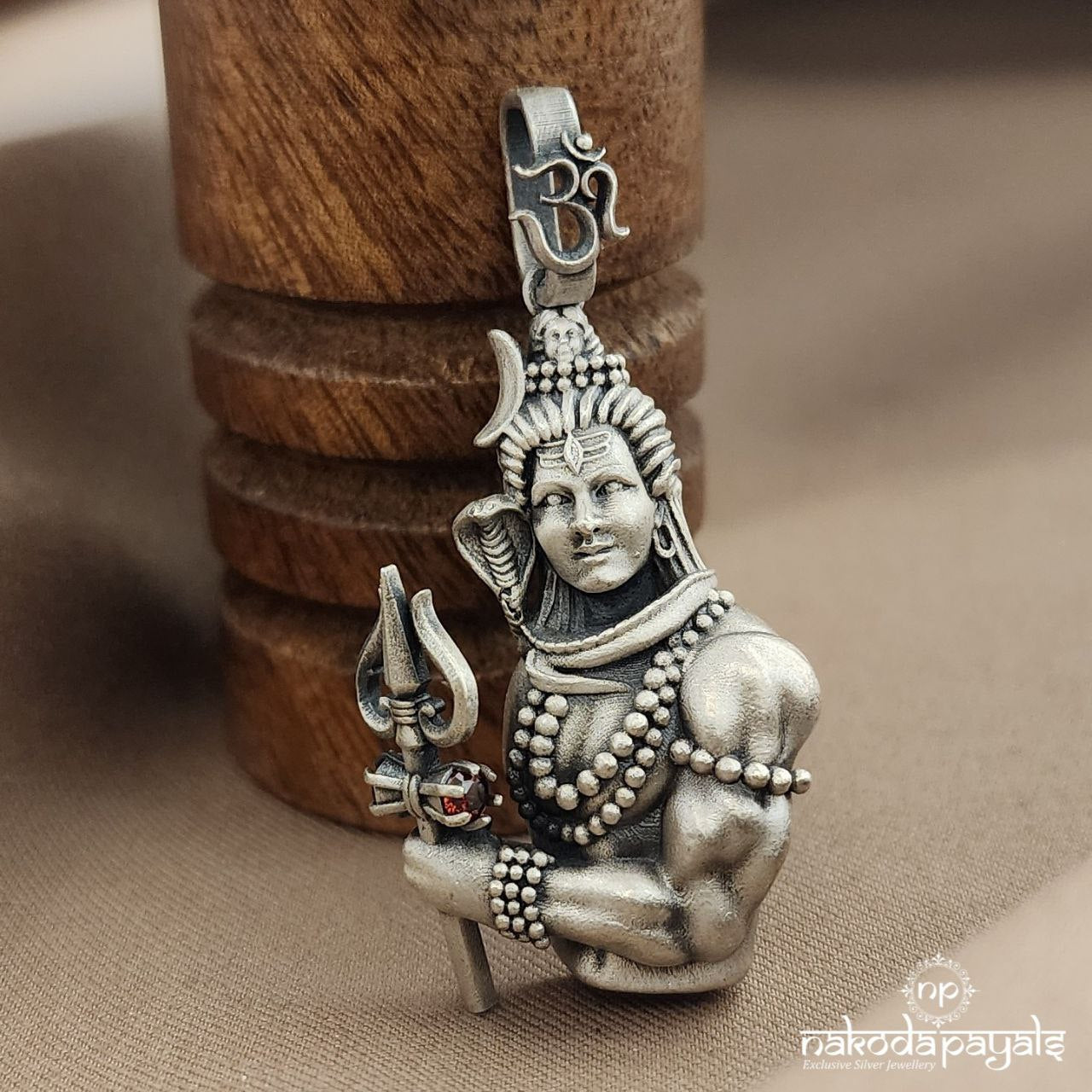 3D Shiva Pendant (P2479)
