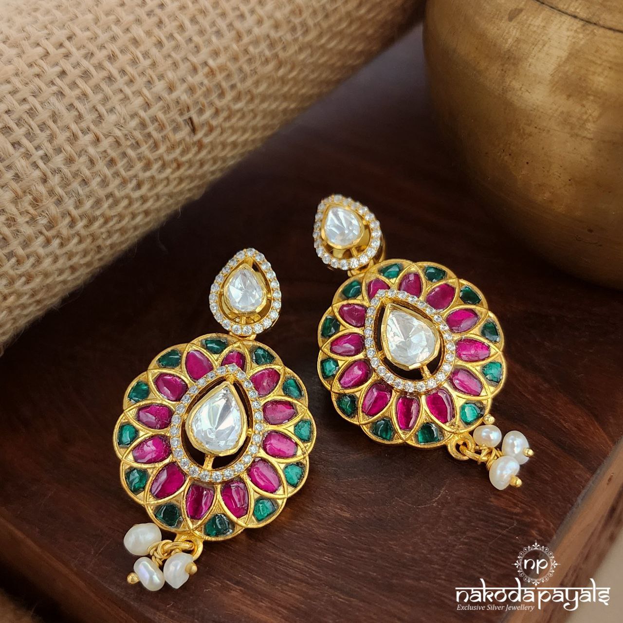 Kemp Moissanite Earrings (Ge8932)