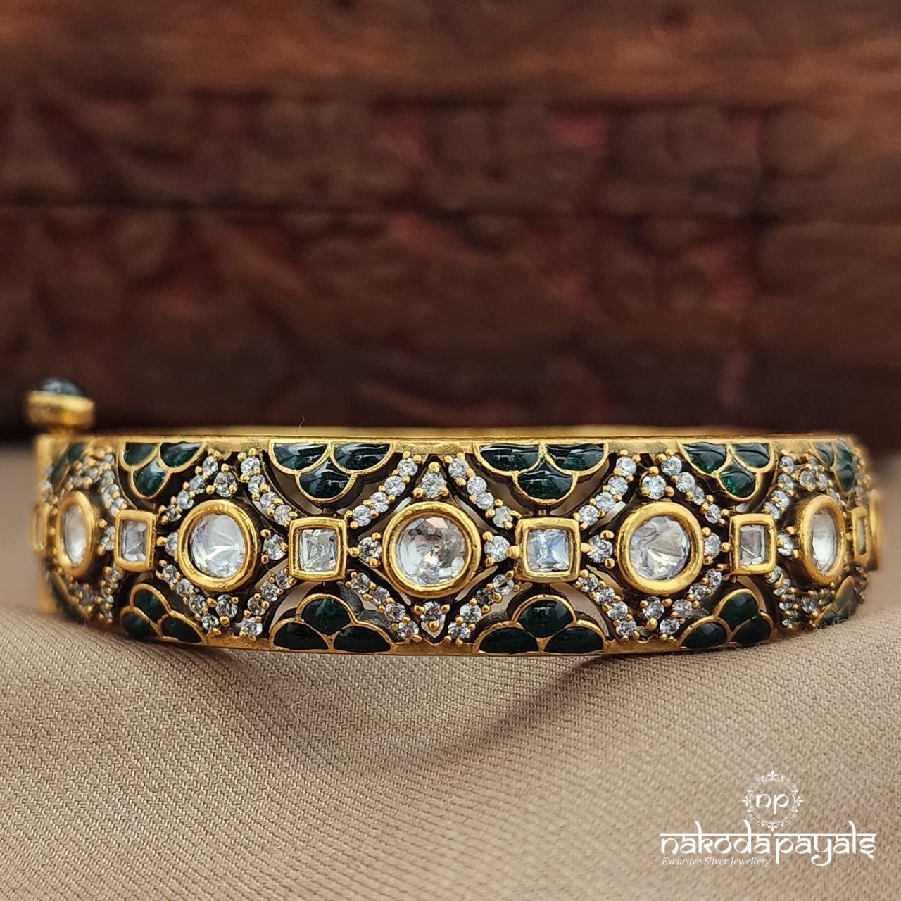 Greenish Screw Kada (Gk3187)