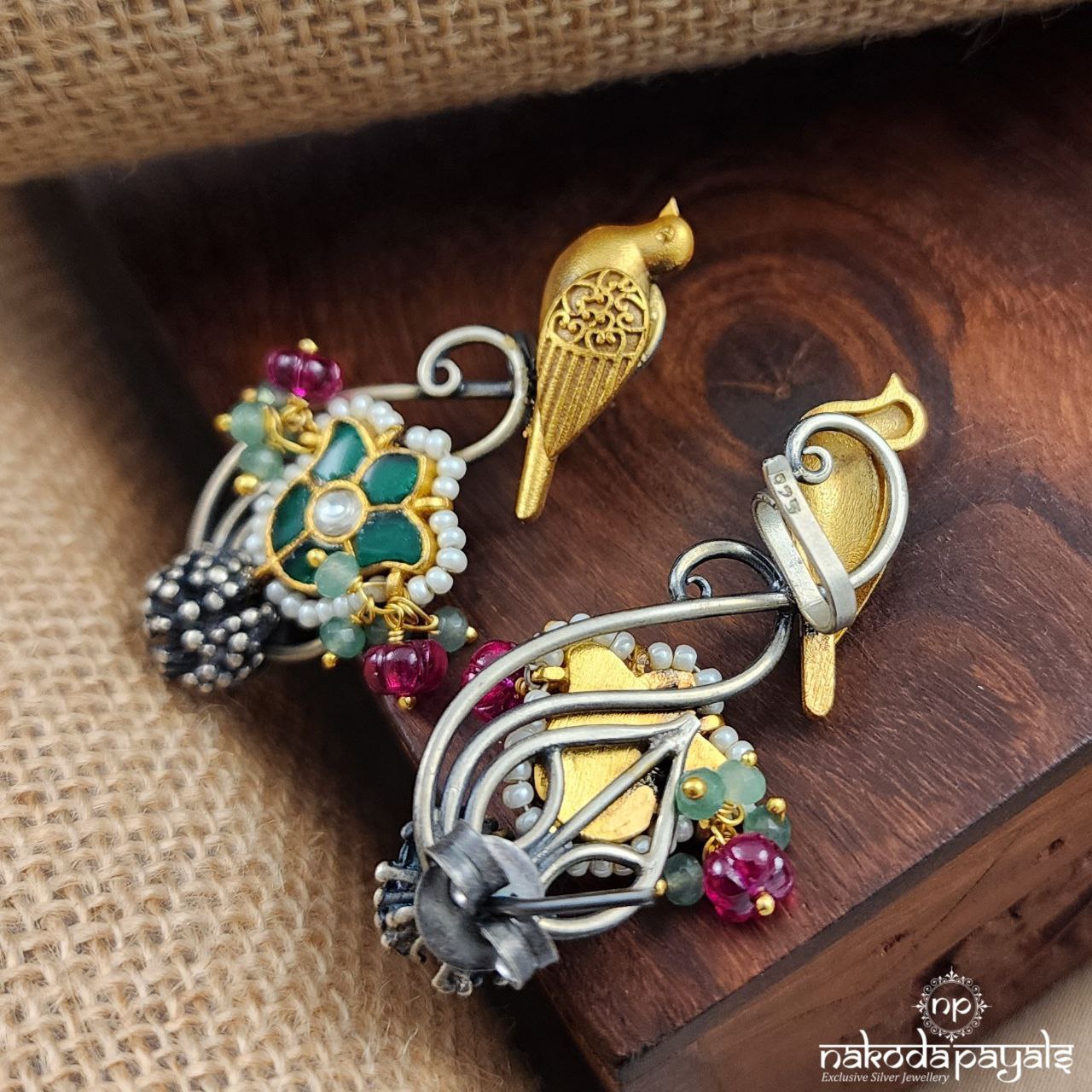 Kundan Cuff Earrings (S9368)