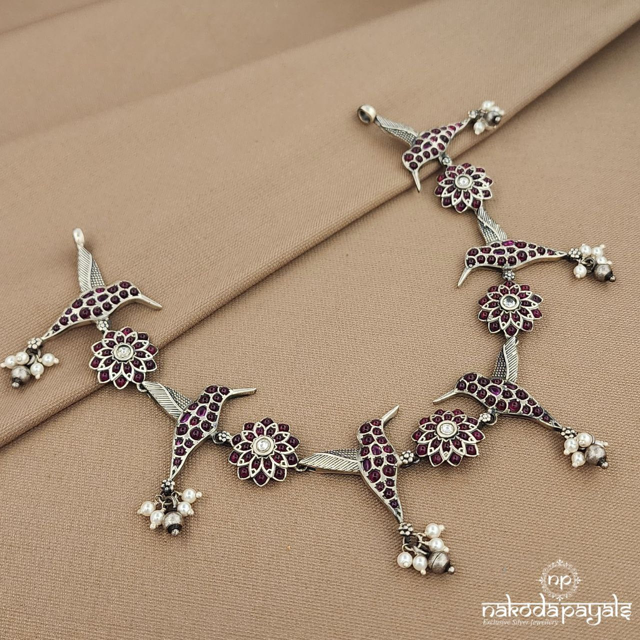 Birdy Floral Neckpiece (N11183)